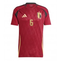 Camiseta Bélgica Axel Witsel #6 Primera Equipación Eurocopa 2024 manga corta